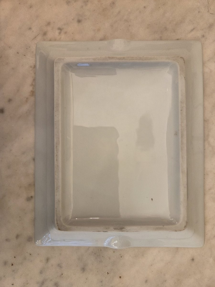 Hermès - Cendrier en porcelaine - Oiseau-photo-1