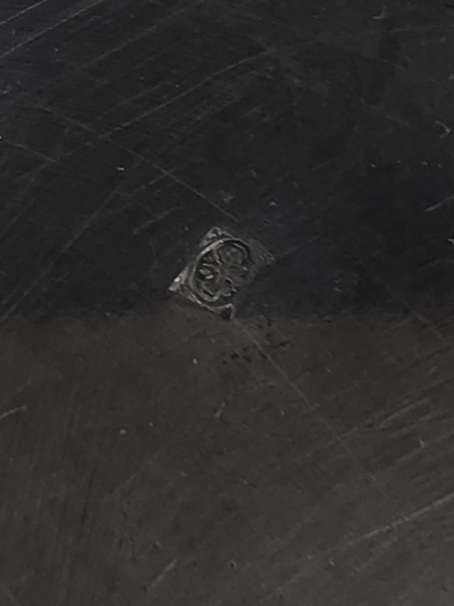 Silver-plated Metal Fruit Bowl On A Stand - Rococo Style (19th Century)-photo-4