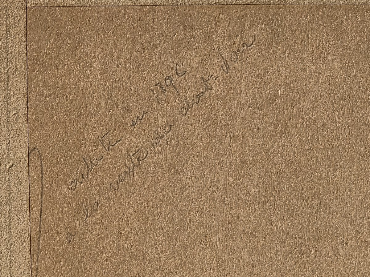 Dessin - Cavalier au manège - Ecole de Constantin GUYS (XIXe siècle)-photo-1