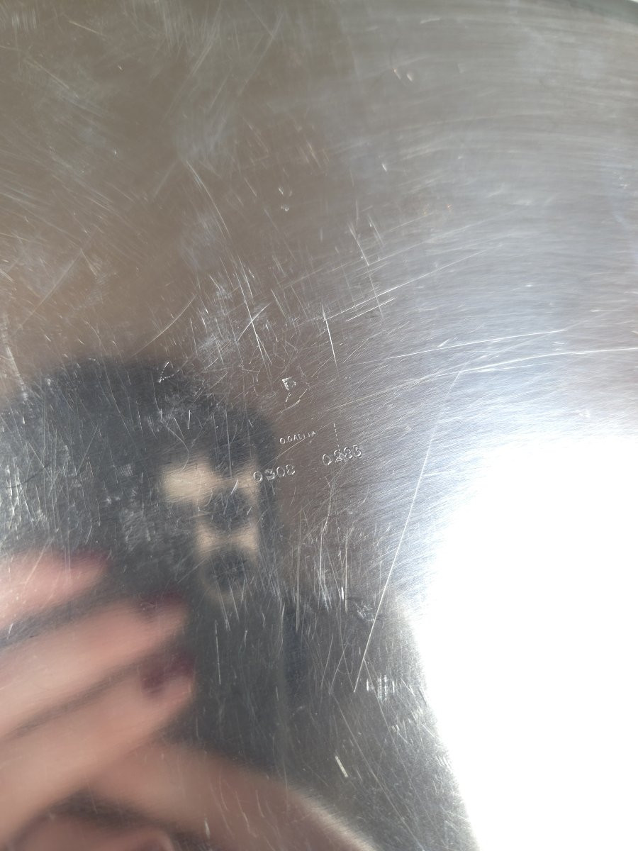 Gallia - Vegetable Dish And Its Silver-plated Serving Plate -photo-1