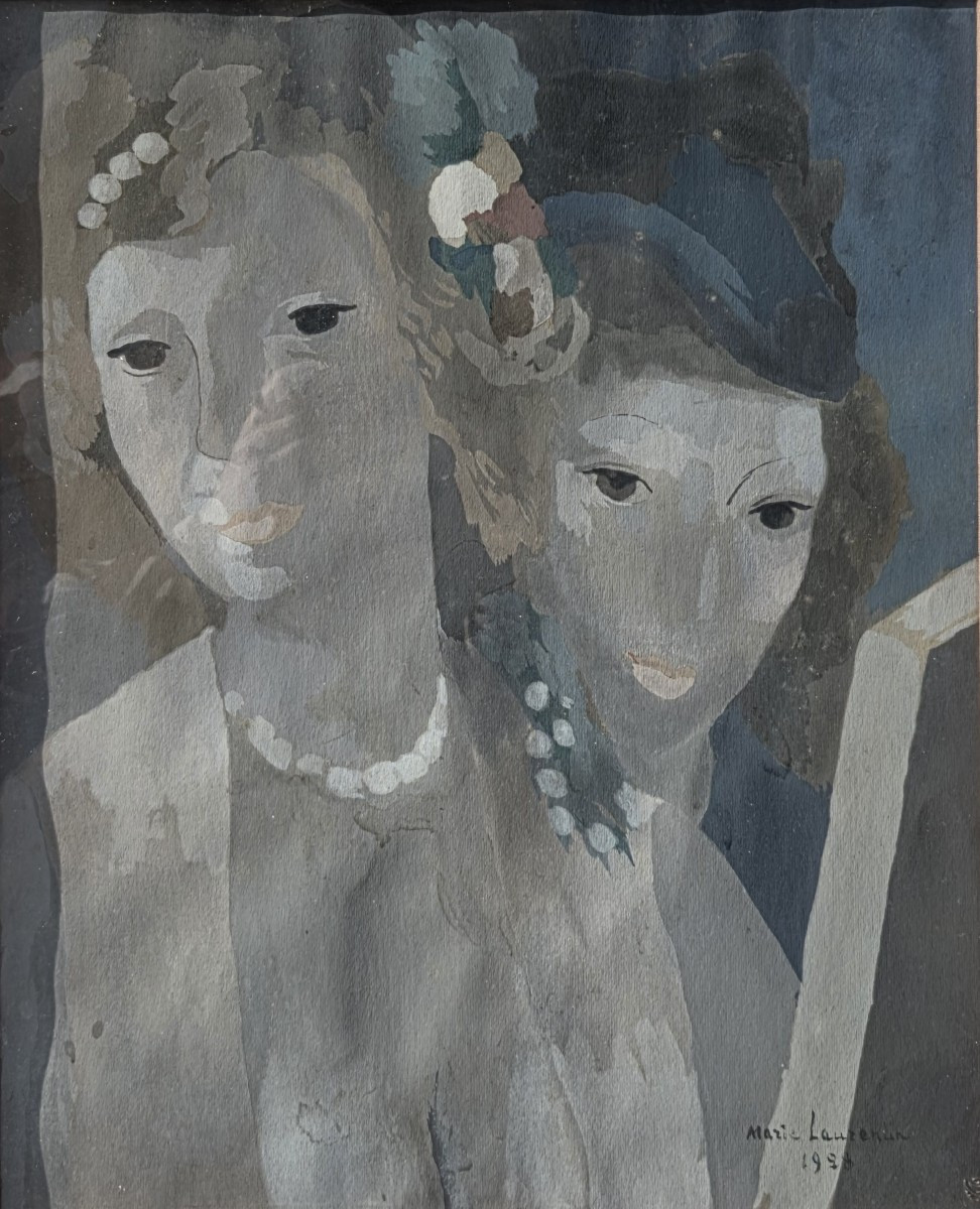 Marie Laurencin (1883-1956) - Stencil - Young Girls