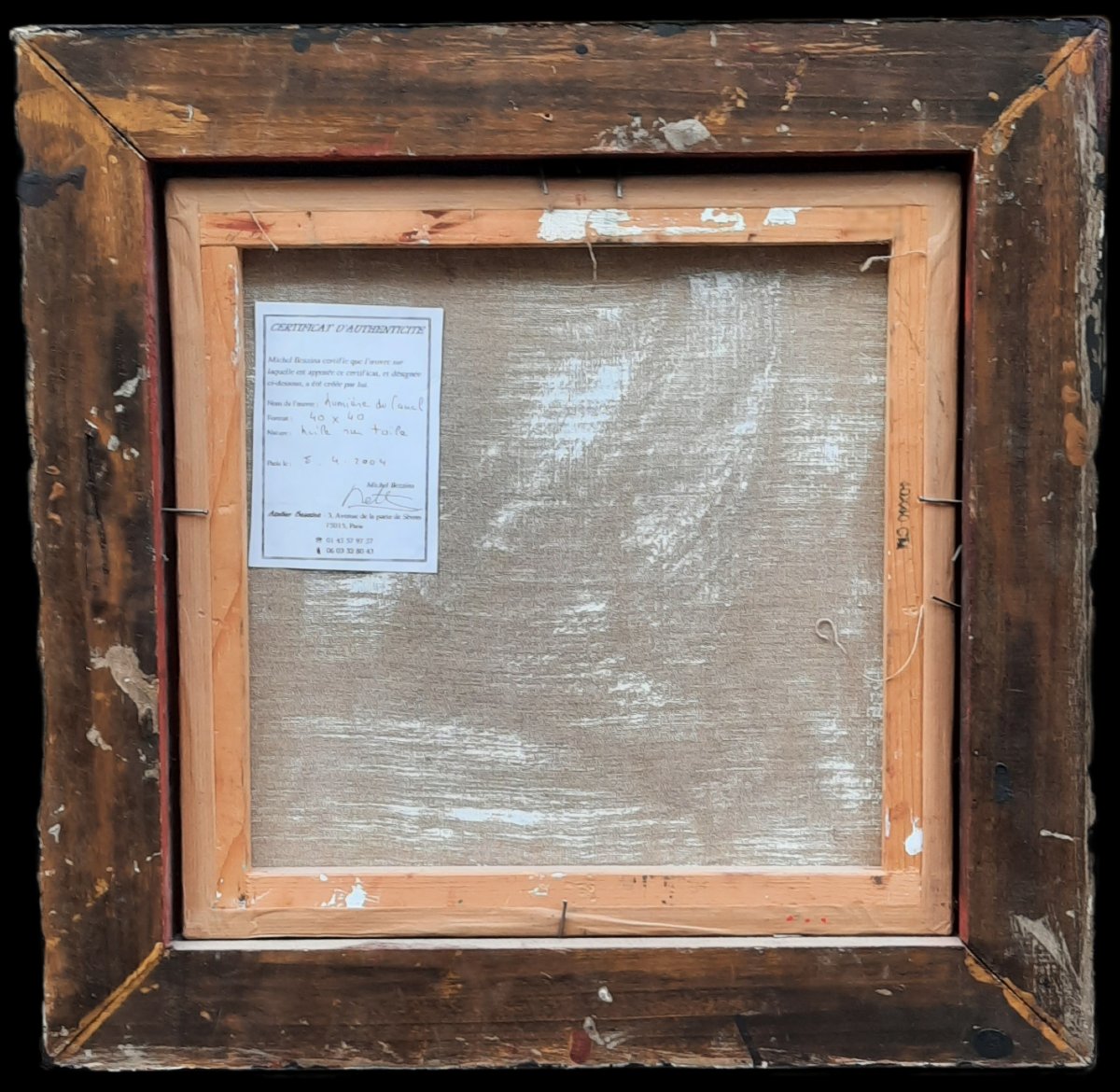 Michel Bezzina - Oil On Canvas - The Light Of The Canal In Venice-photo-1