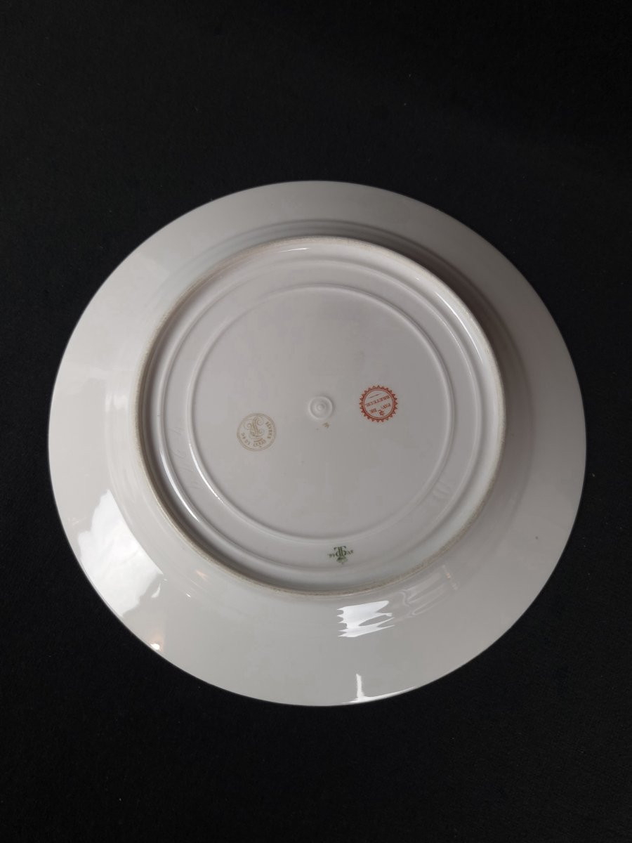 'Assiette En Porcelaine De Sèvres (XIXe Siècle)-photo-4