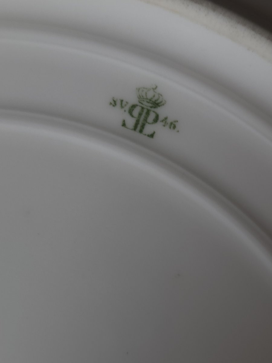 'Assiette En Porcelaine De Sèvres (XIXe Siècle)-photo-3