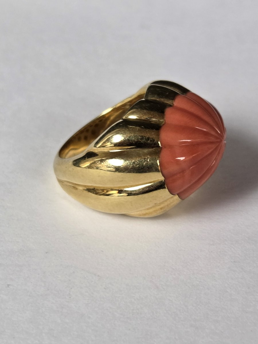 Gold Dome Ring (cocktail Style)-photo-1