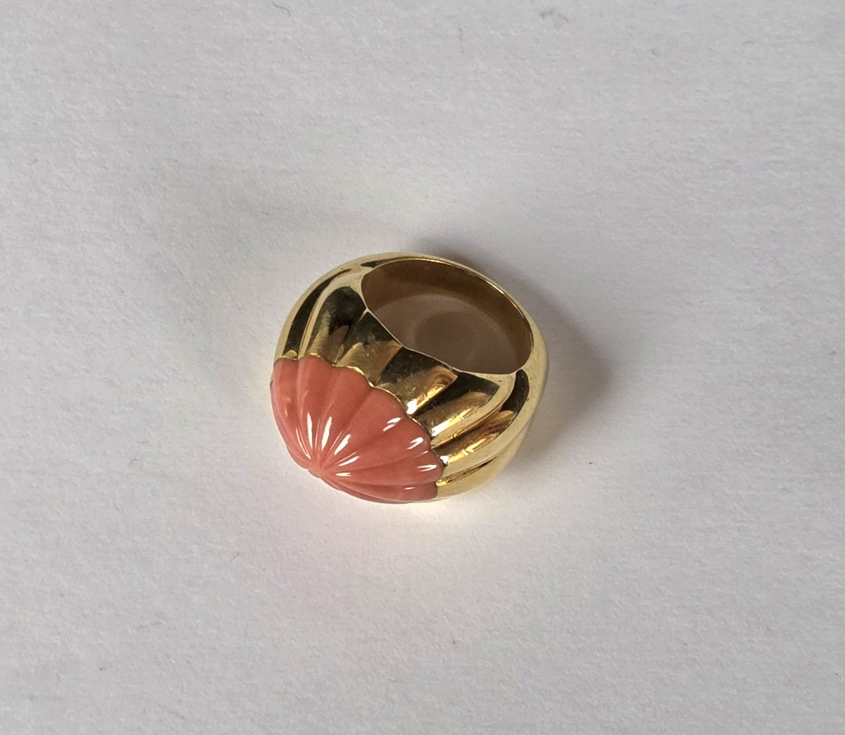 Gold Dome Ring (cocktail Style)