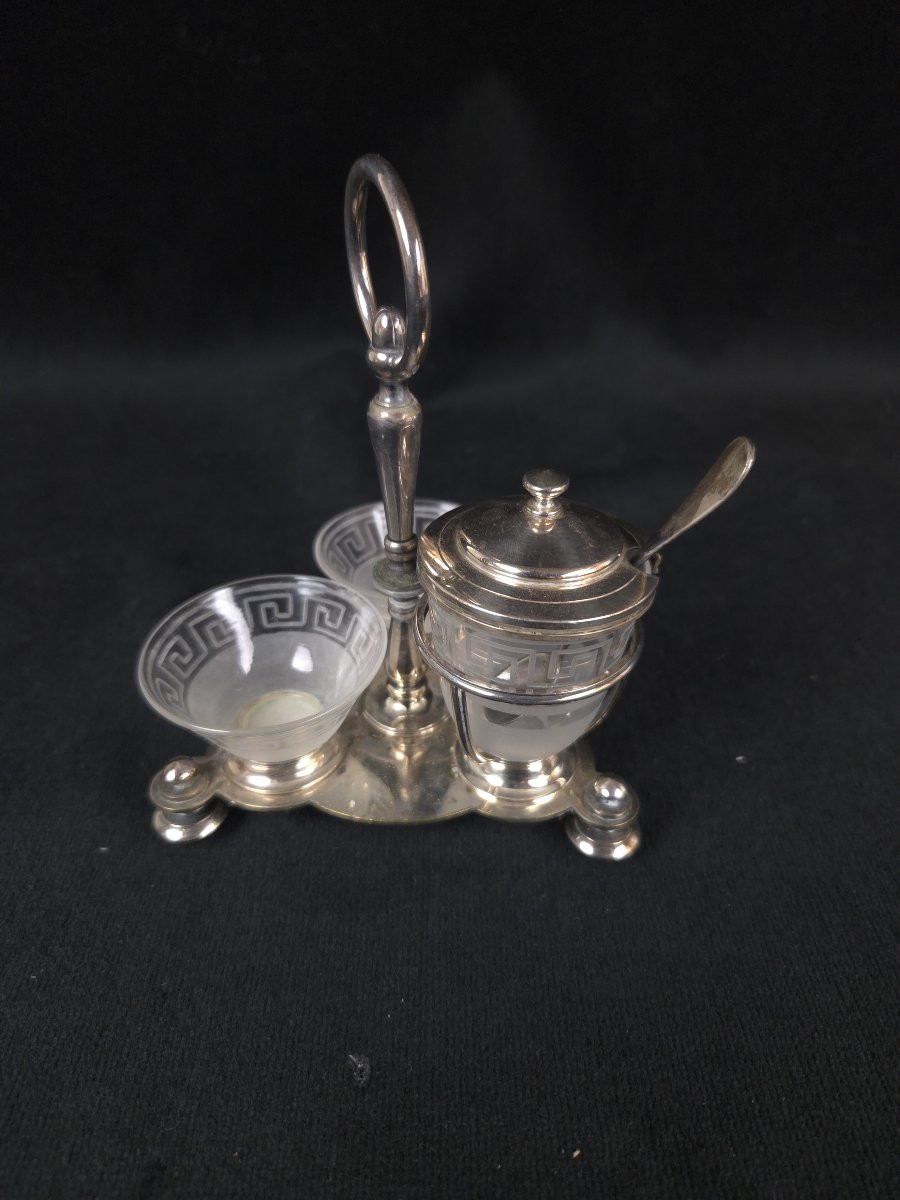Christofle - Ménagère de table en métal argenté (XXe siècle)-photo-2