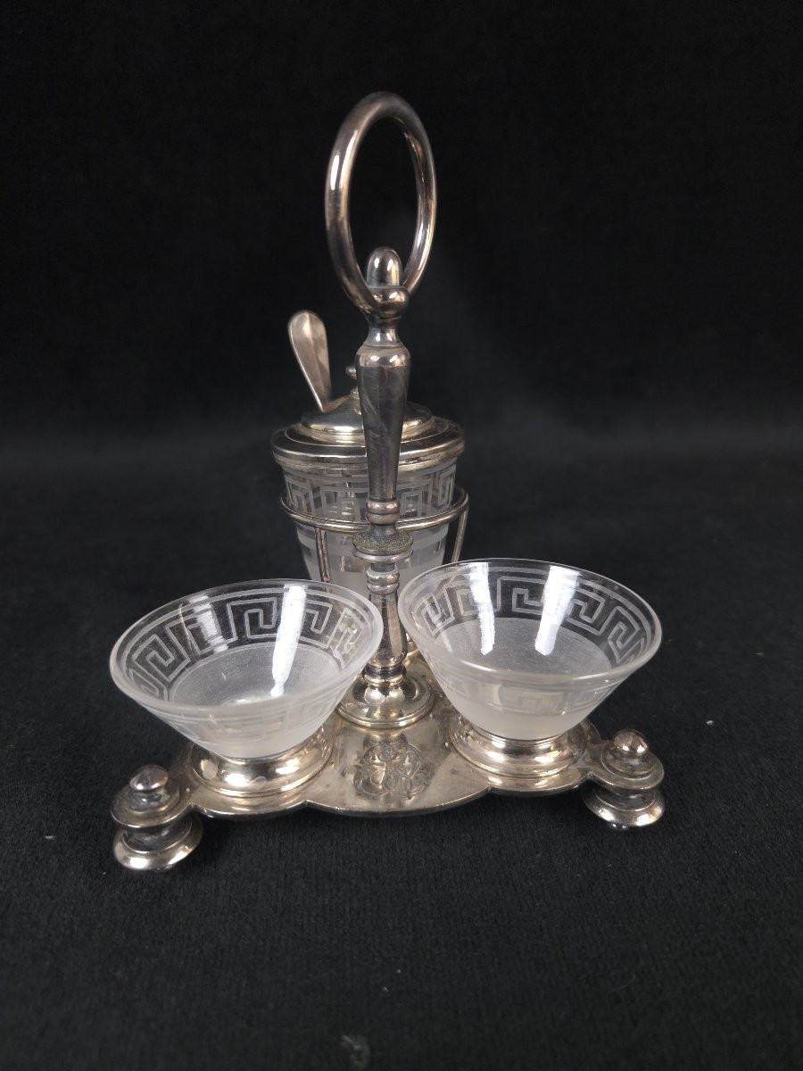 Christofle - Ménagère de table en métal argenté (XXe siècle)-photo-3