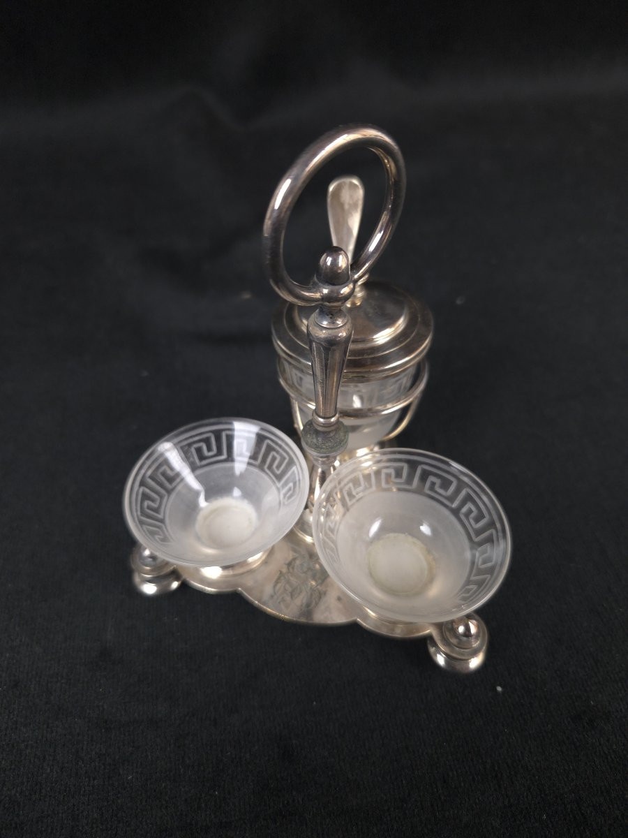 Christofle - Ménagère de table en métal argenté (XXe siècle)-photo-4