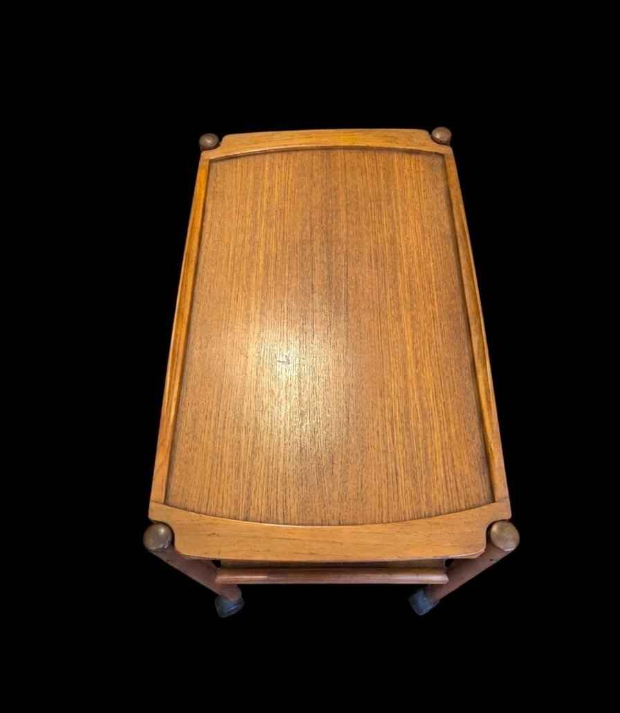 Table desserte en bois - style Scandinave (XXe siècle)-photo-3