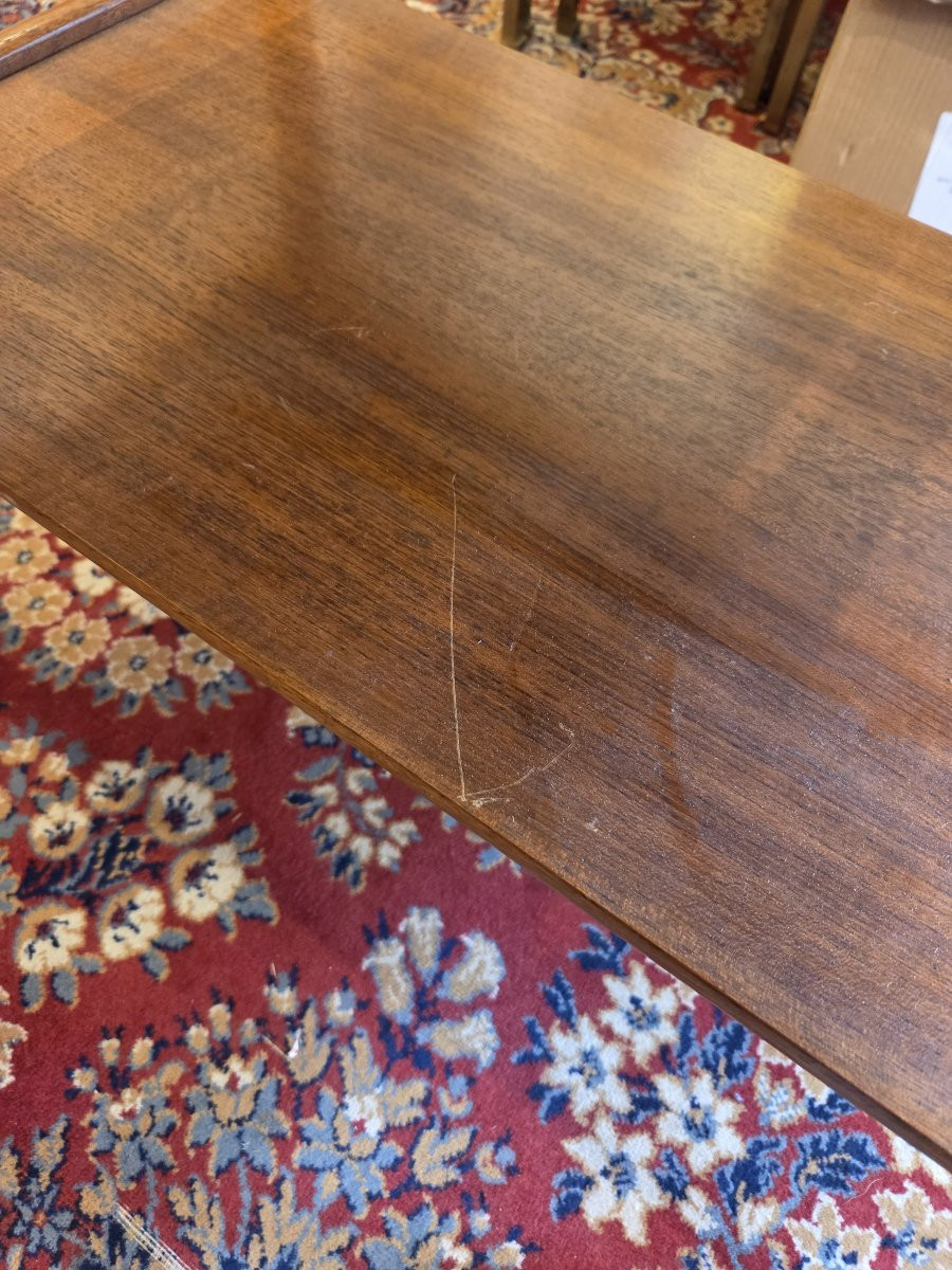 Table desserte en bois - style Scandinave (XXe siècle)-photo-2