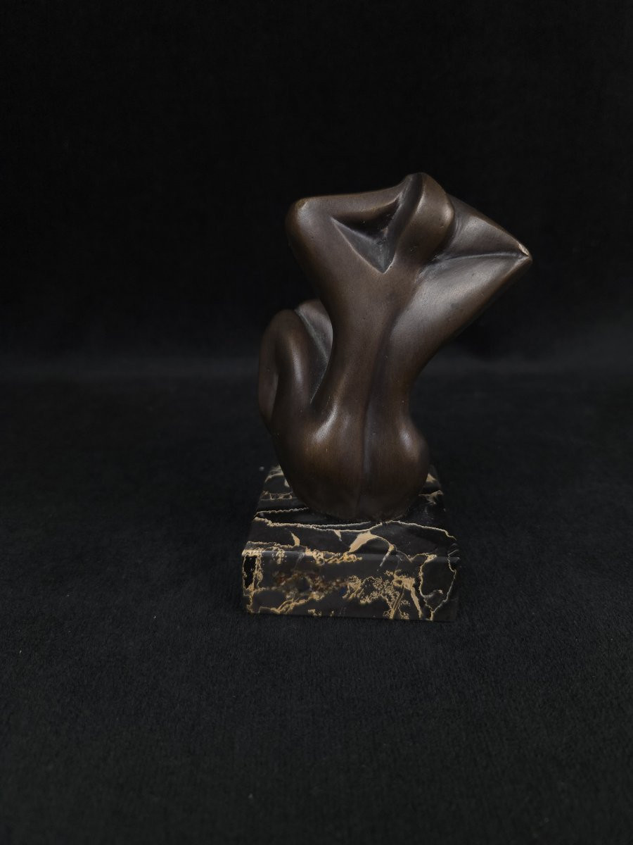 Franck Evennou (1958) - Bronze Sculpture - Female Nude-photo-4