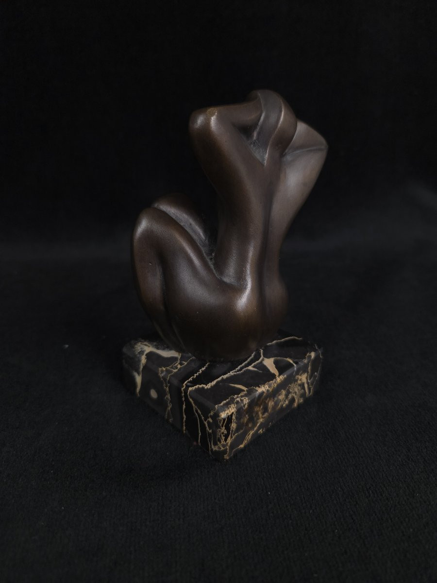 Franck Evennou (1958) - Bronze Sculpture - Female Nude-photo-3
