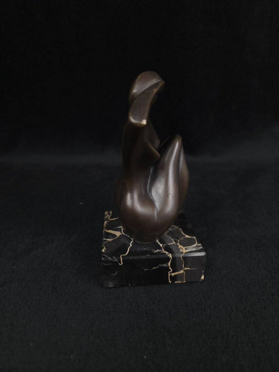 Franck Evennou (1958) - Bronze Sculpture - Female Nude-photo-4
