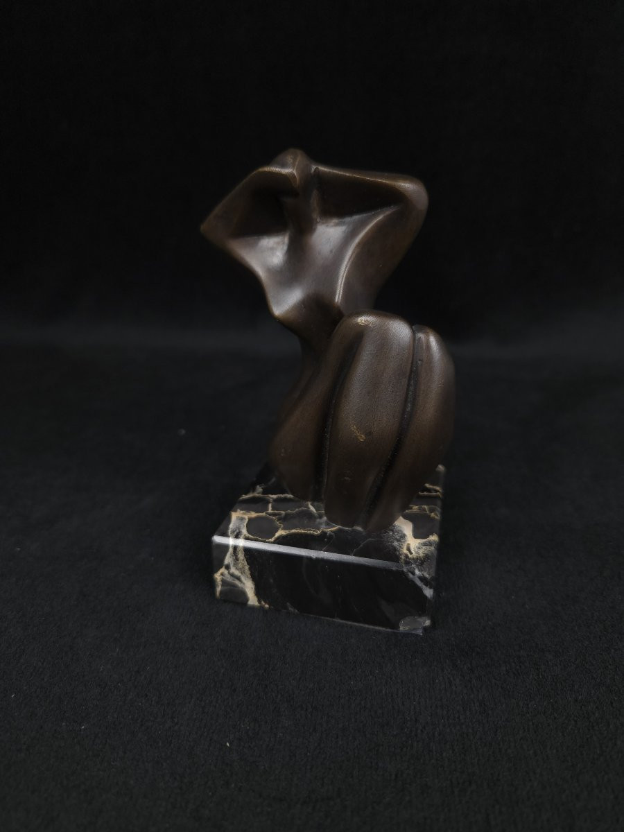 Franck Evennou (1958) - Bronze Sculpture - Female Nude-photo-5