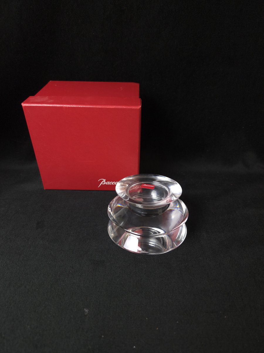 Baccarat - Cendrier ou vide-poche en cristal (XXe siècle)-photo-4