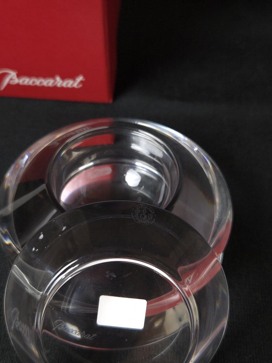 Baccarat - Cendrier ou vide-poche en cristal (XXe siècle)-photo-1