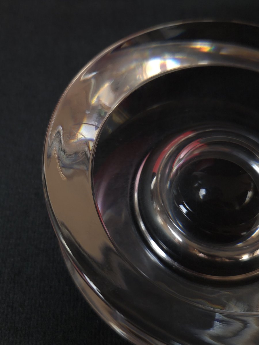 Baccarat - Cendrier ou vide-poche en cristal (XXe siècle)-photo-3