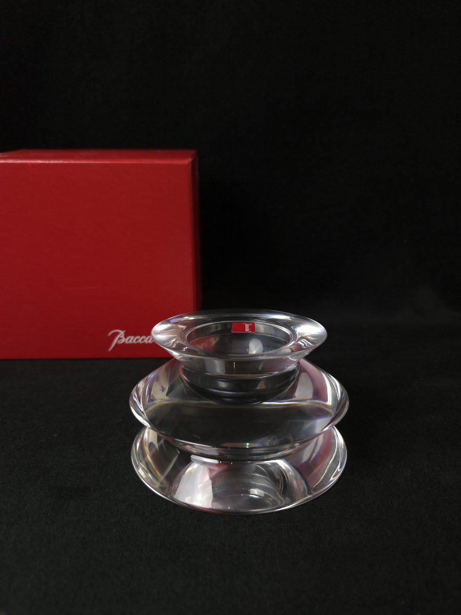Baccarat - Cendrier ou vide-poche en cristal (XXe siècle)