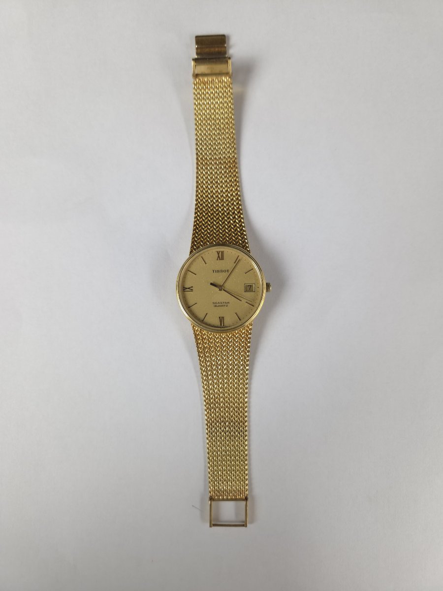 Tissot Watch In 18k Gold - Seastar Model-photo-2