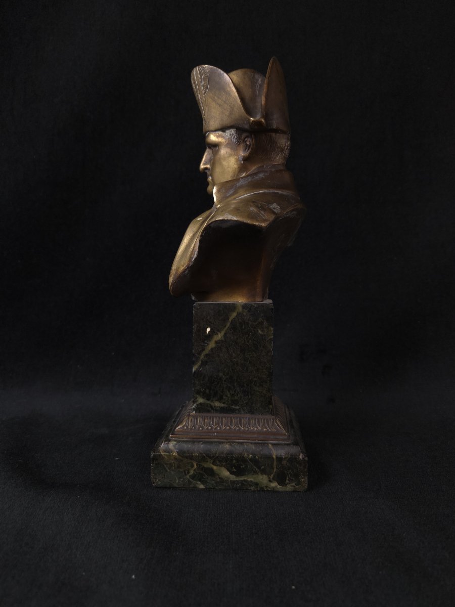 Sculpture en bronze Napoléon Ier - signé Baril (XIXe siècle)-photo-3
