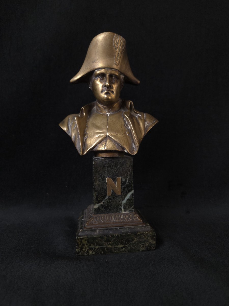 Sculpture en bronze Napoléon Ier - signé Baril (XIXe siècle)