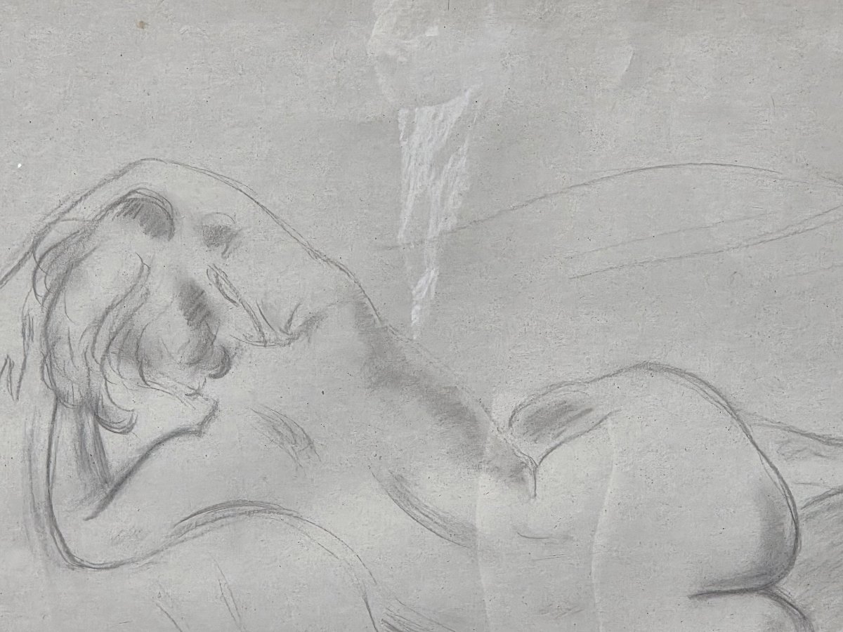 André DIGNIMONT (1891-1965) - Dessin sur papier - Nu féminin -photo-2