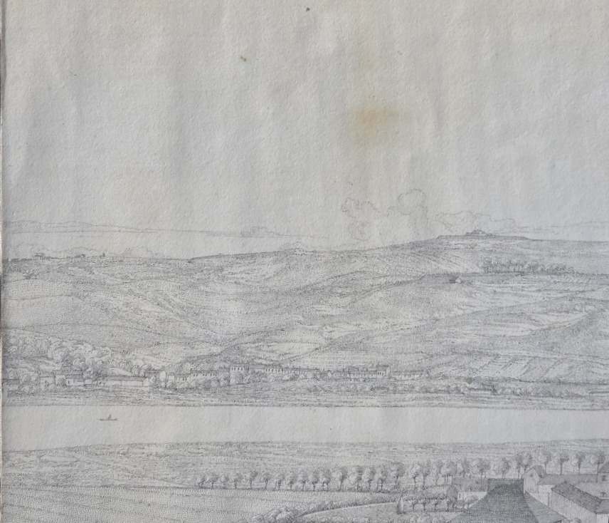 Grand panorama de Boulogne-sur-Mer en 1820 - estampe anglaise-photo-1
