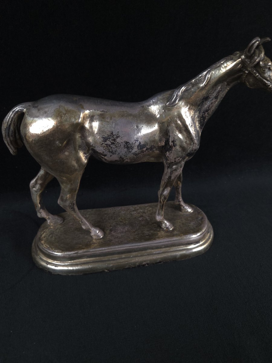 Charles Valton (1851-1918) - Bronze - Cheval -photo-3