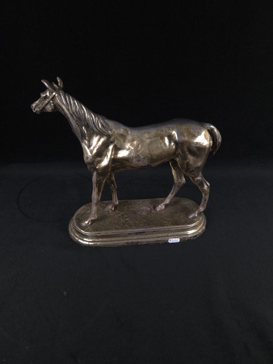 Charles Valton (1851-1918) - Bronze - Cheval -photo-1