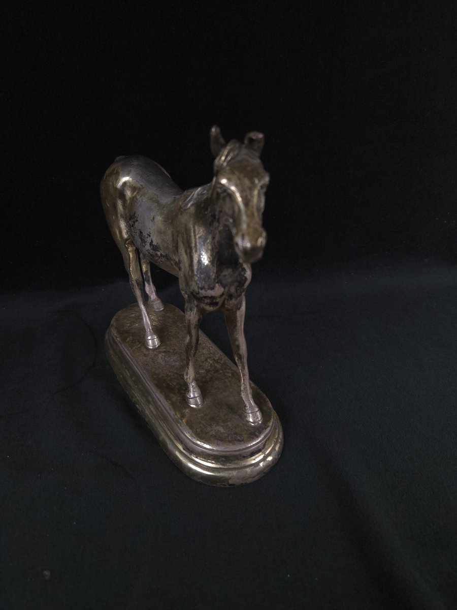 Charles Valton (1851-1918) - Bronze - Cheval -photo-4