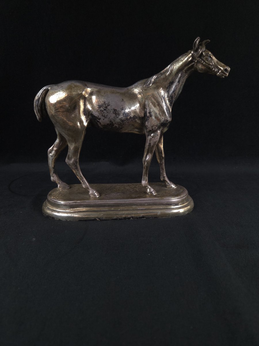 Charles Valton (1851-1918) - Bronze - Cheval -photo-5
