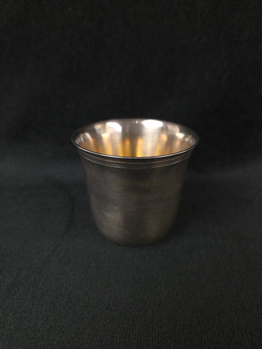 Timbale en argent minerve - Boin-Taburet (XIXe siècle)