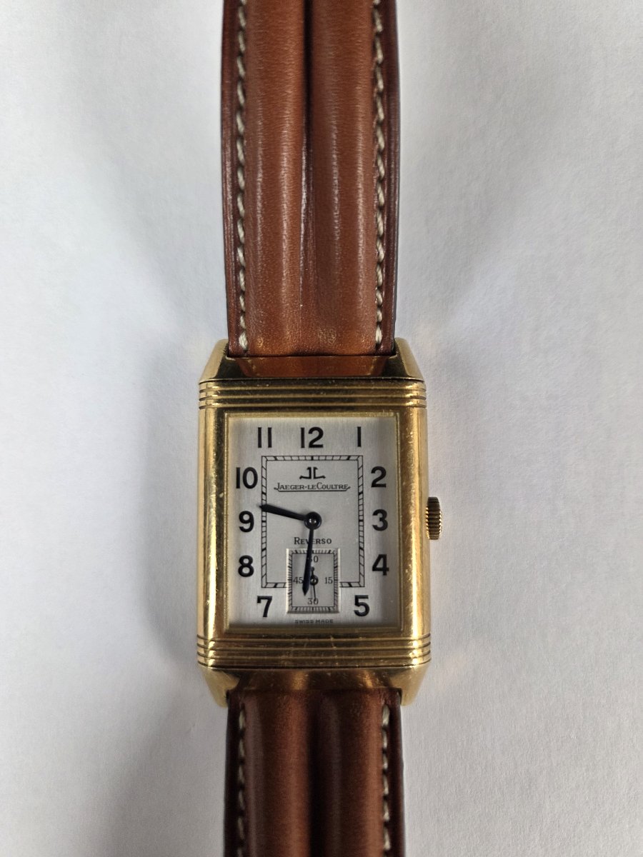 Jaeger-lecoultre Reverso Watch - 18k Yellow Gold - Ref. 270.1.62 - Manual Winding-photo-2