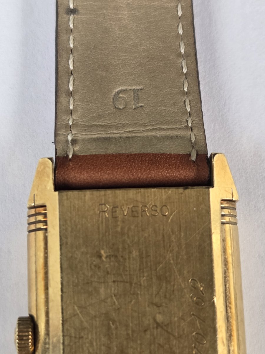 Jaeger-lecoultre Reverso Watch - 18k Yellow Gold - Ref. 270.1.62 - Manual Winding-photo-1