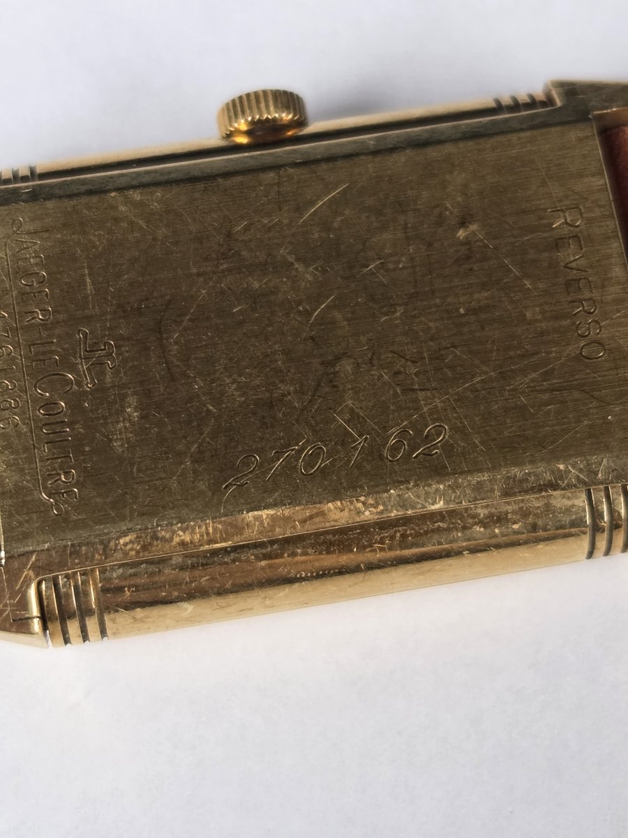 Jaeger-lecoultre Reverso Watch - 18k Yellow Gold - Ref. 270.1.62 - Manual Winding-photo-2