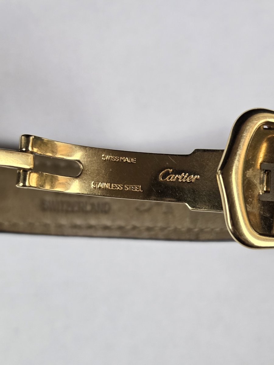 Montre Must de Cartier Ronde Vermeil - Réf 18001 - Boucle déployante-photo-4