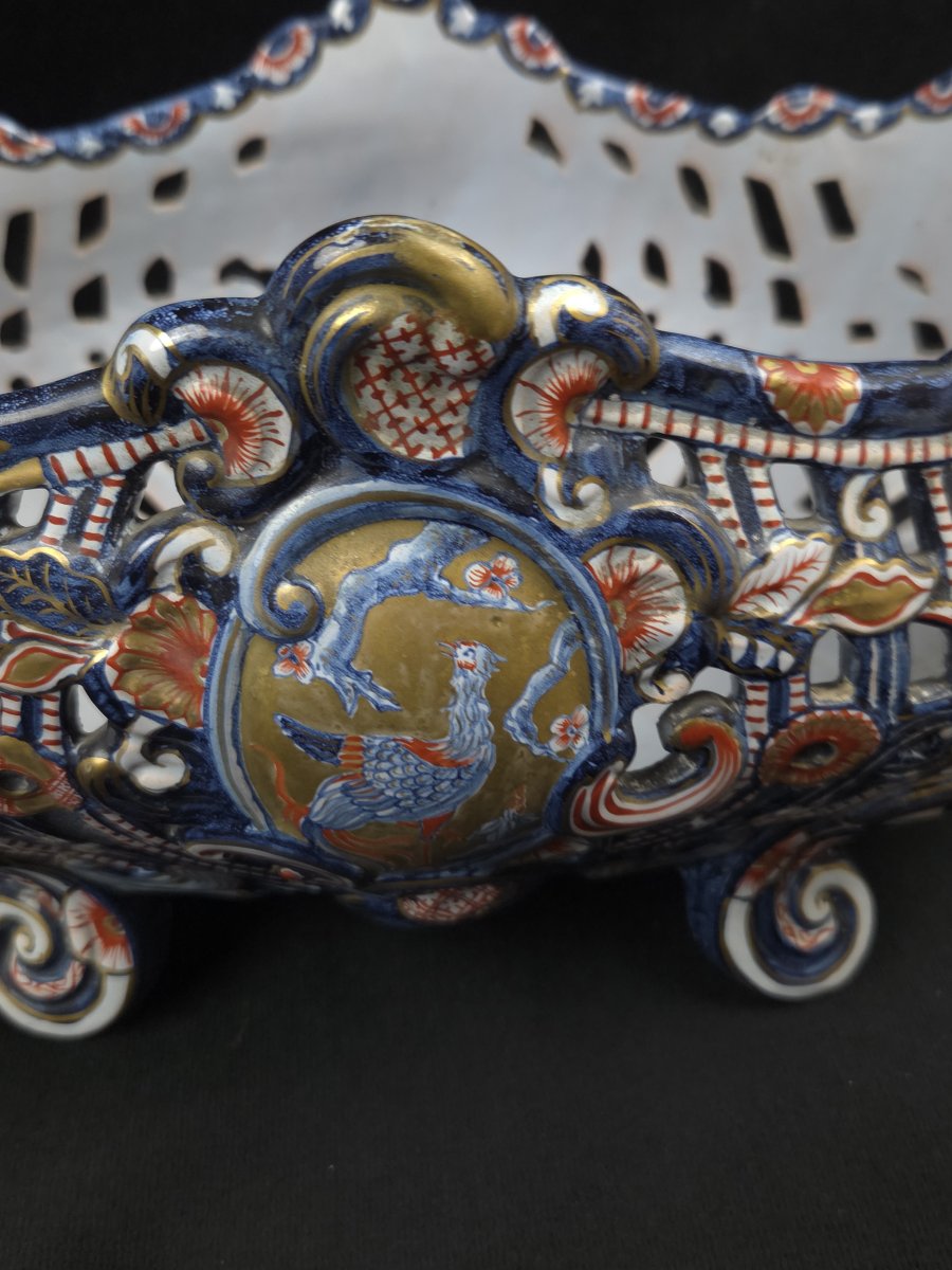 Emile Gallé - Jardinière en faïence émaillé - Art nouveau (XIXe siècle)-photo-2