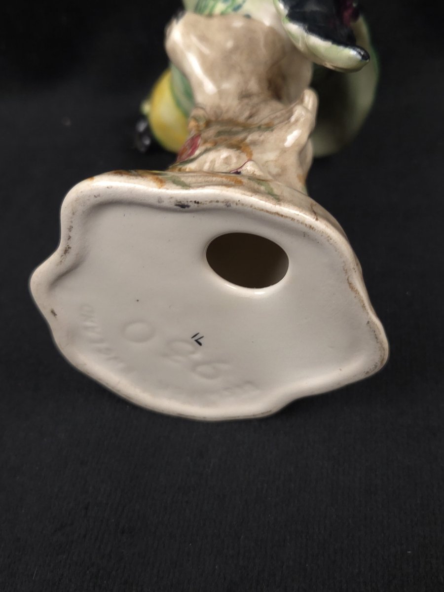 Figurine en céramique anglaise - Perroquet - Shelley England-photo-3
