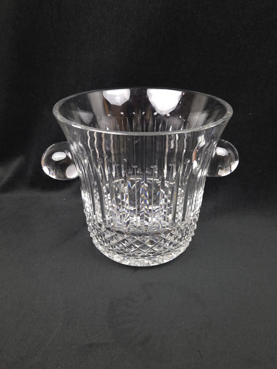 Saint-louis - Large Cut Crystal Champagne Bucket 