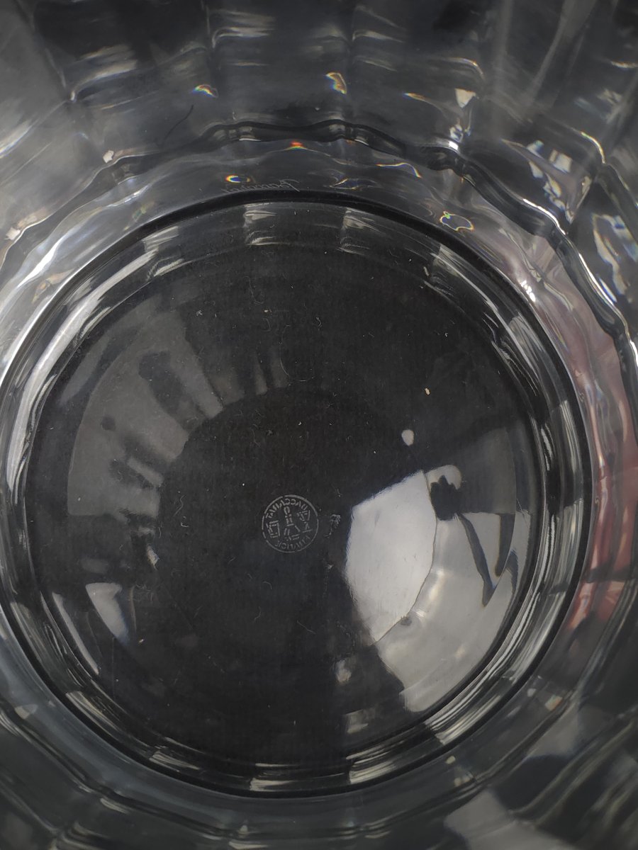 Baccarat - Seau à glaçon en cristal taillé -photo-3