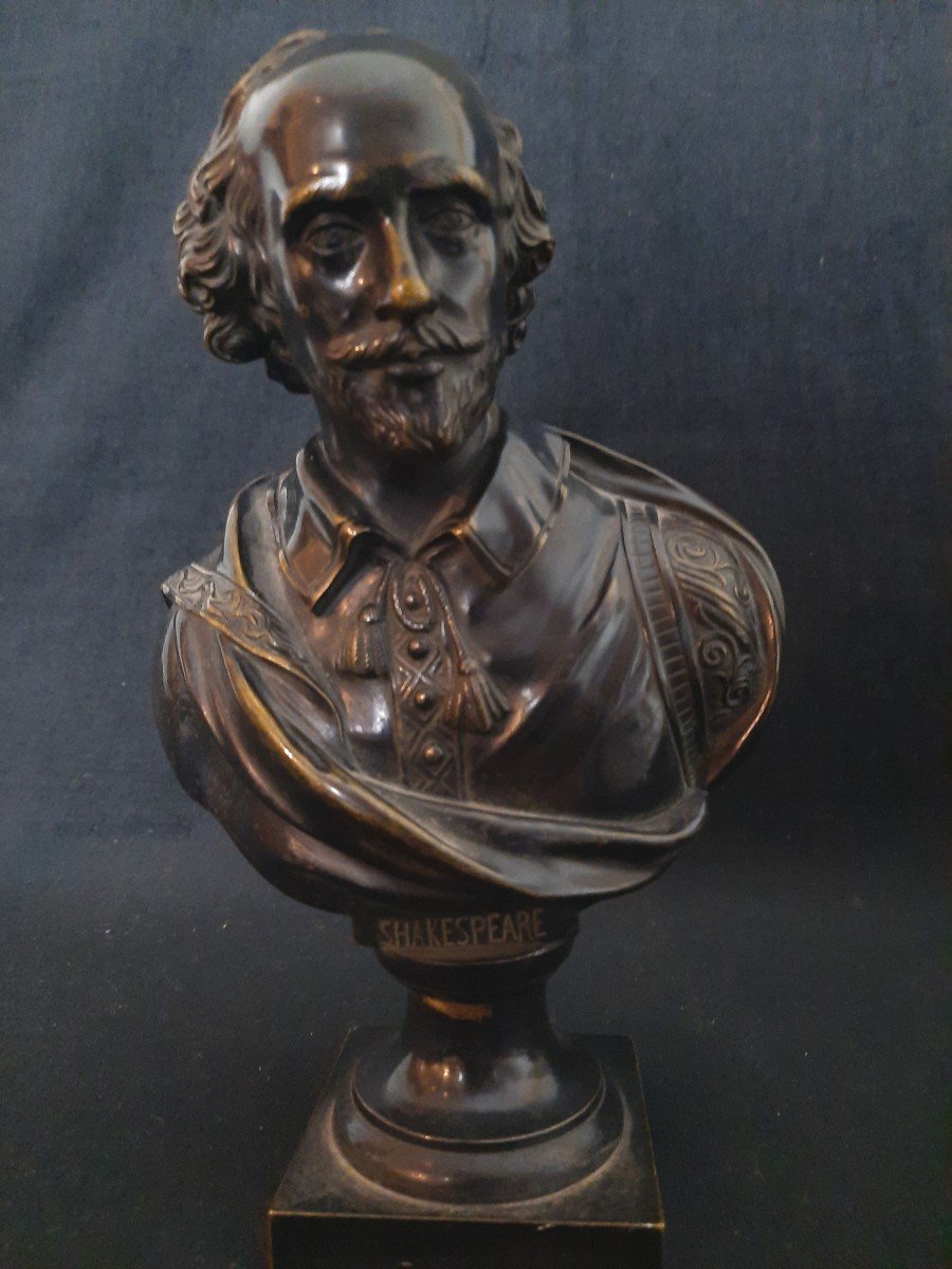 Buste En Bronze Shakespeare-photo-2