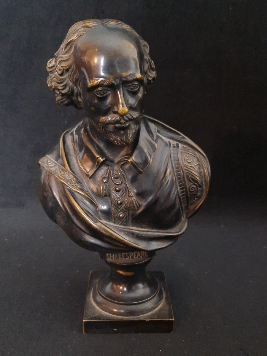 Buste En Bronze Shakespeare-photo-3