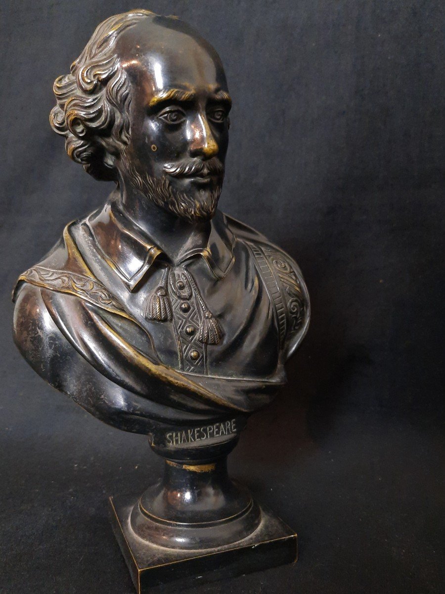 Shakespeare Bronze Bust