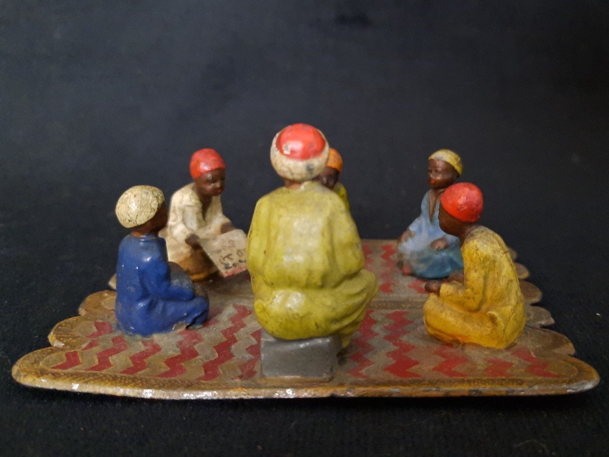 Sculpture - L'instruction du Coran - style Bergmann-photo-2