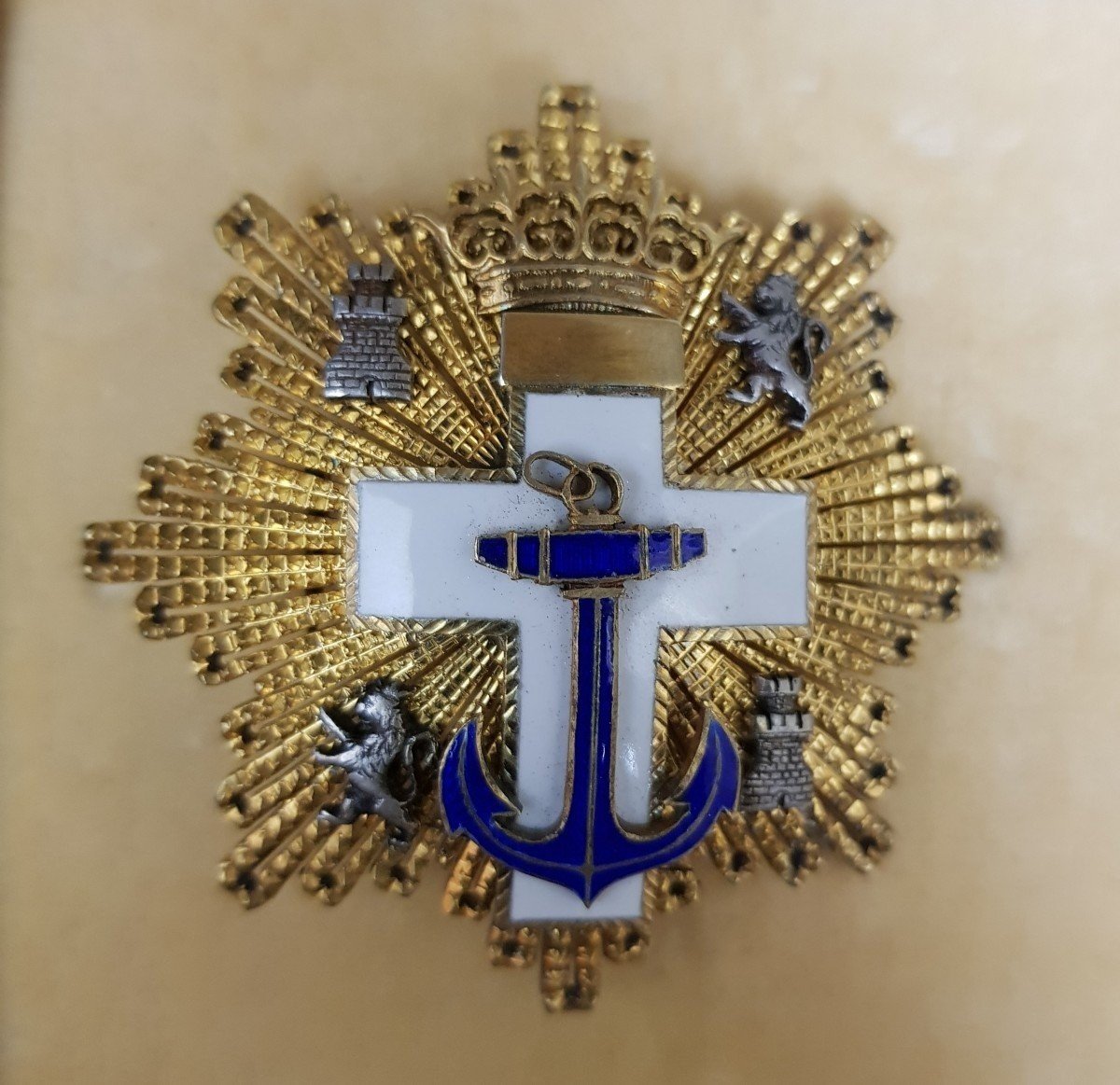 Ordre Du Mérite Naval, Espagne, Grande Croix De La Division Blanche (XIXe siècle)-photo-3