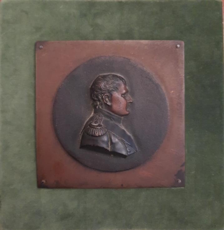 Médaillon  De Napoléon  En Buste,  Bronze - XIXe-photo-3