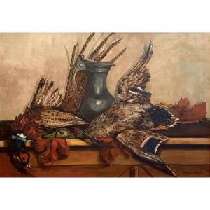 Huile Sur Toile - Nature Morte - De Harry Séguéla (1921 - 2001)