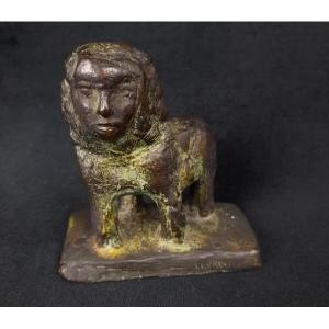 Leon Levkovitch (1936) Bronze Sculpture - 1975