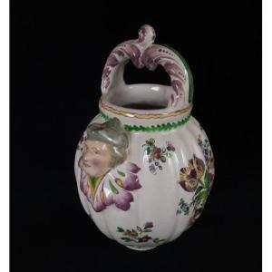 Ceramic Pot / Chevrette - Strasbourg (19th Century)
